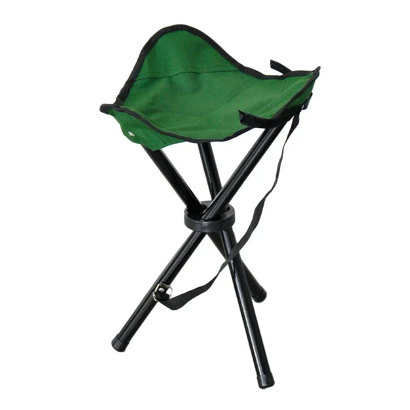 Outdoor Portable Folding Chair Folding 3 Legs Stool Garden Stool Chair Picnic Fishing Chairs Travel Chair Leisure Accessories