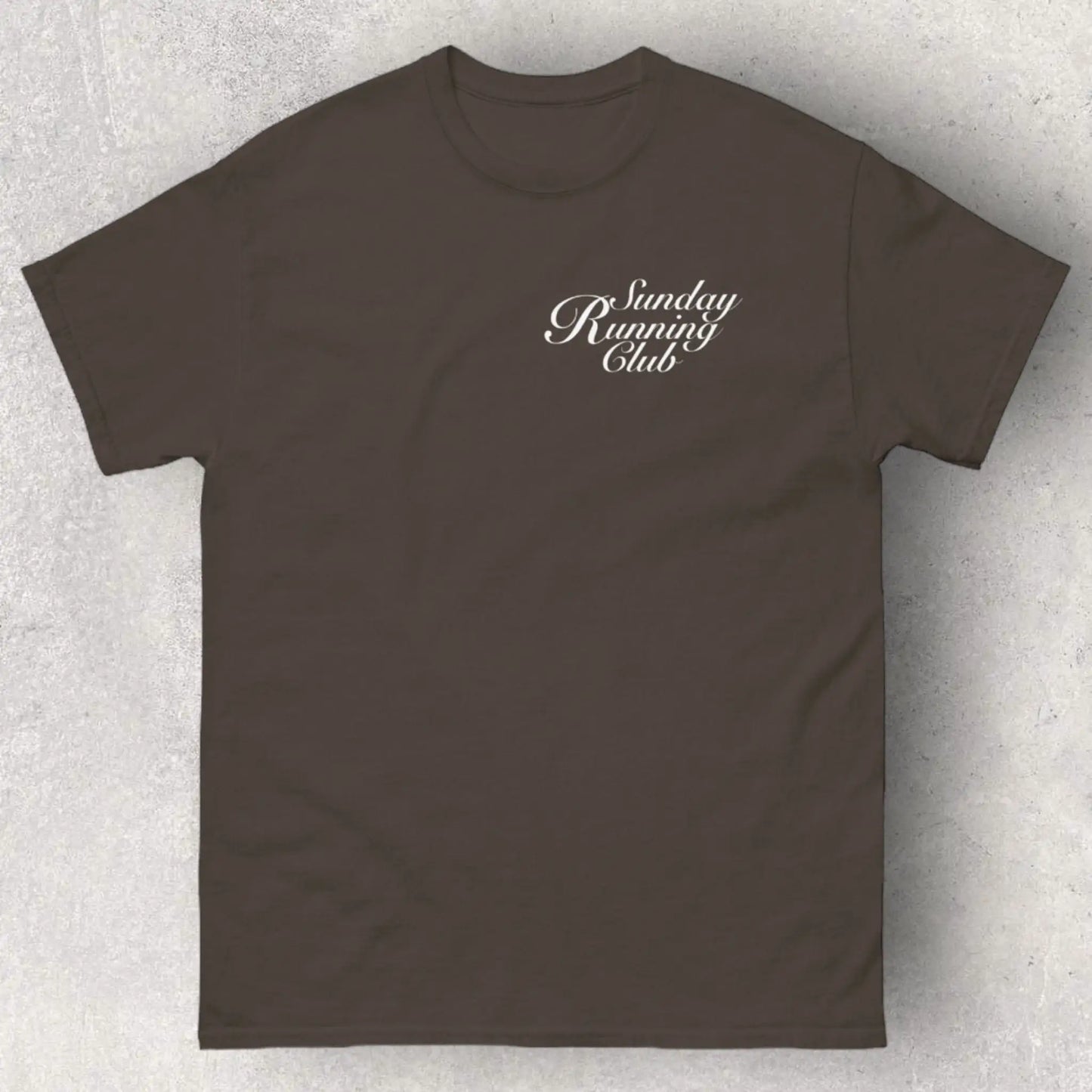 Sunday Running Club Wellness T Shirt Health Runner Tennis Varsity 90s Sporty Aesthetic