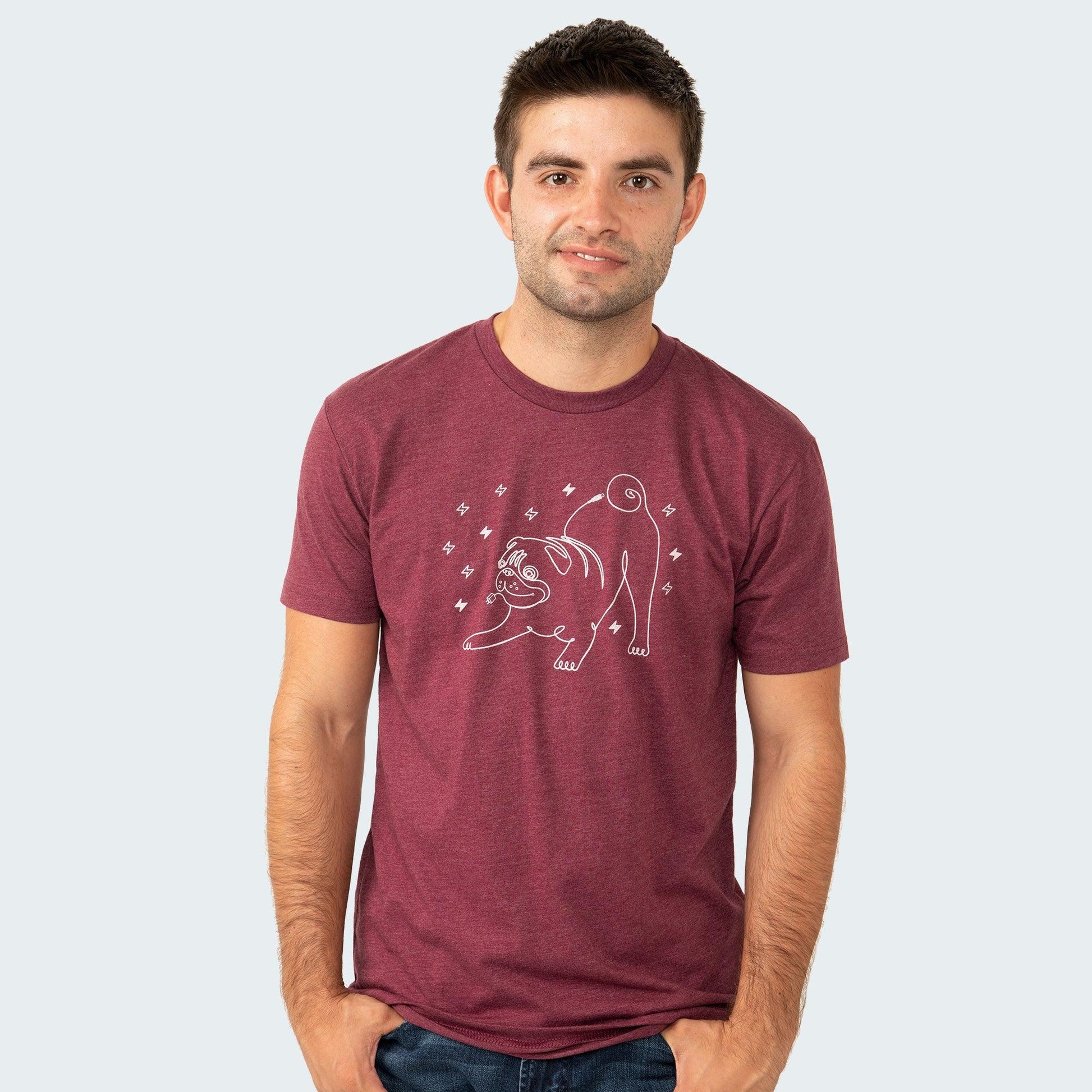 Pug and Play T-shirt-2