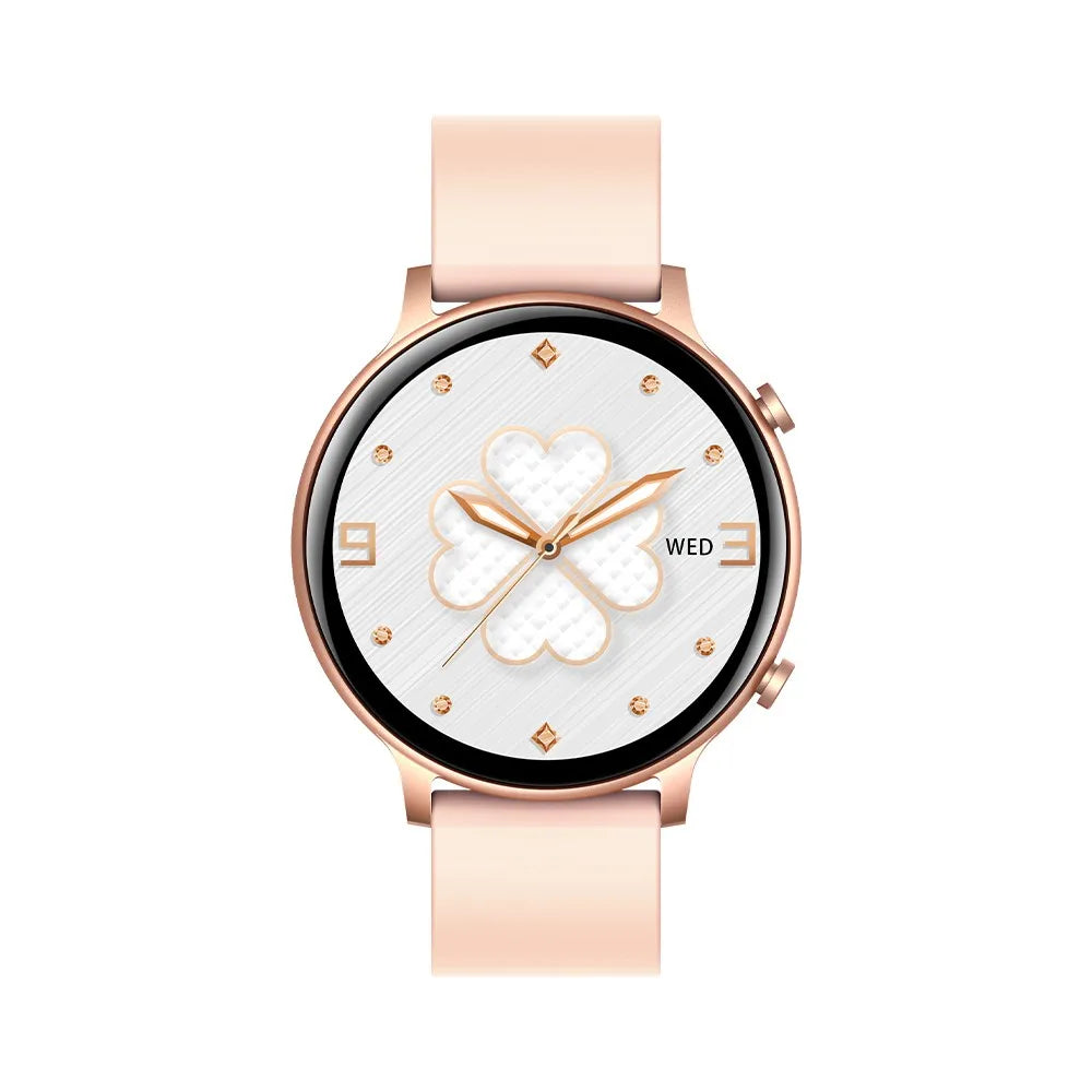 The new HT12 smartwatch has a round screen, blood pressure, blood oxygen, heart rate monitoring, exercise, bluetooth calls