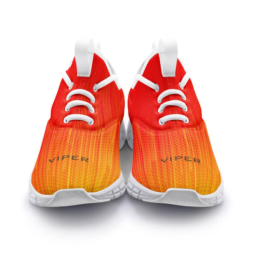VIPER SHOES STYLE 54TF Abstract Red Storm & Yellow Wind Unisex