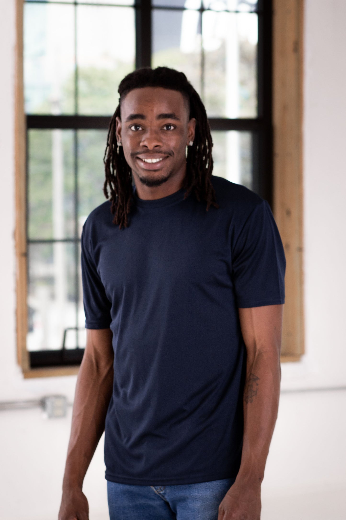 Unisex Polyester Short Sleeve Tee