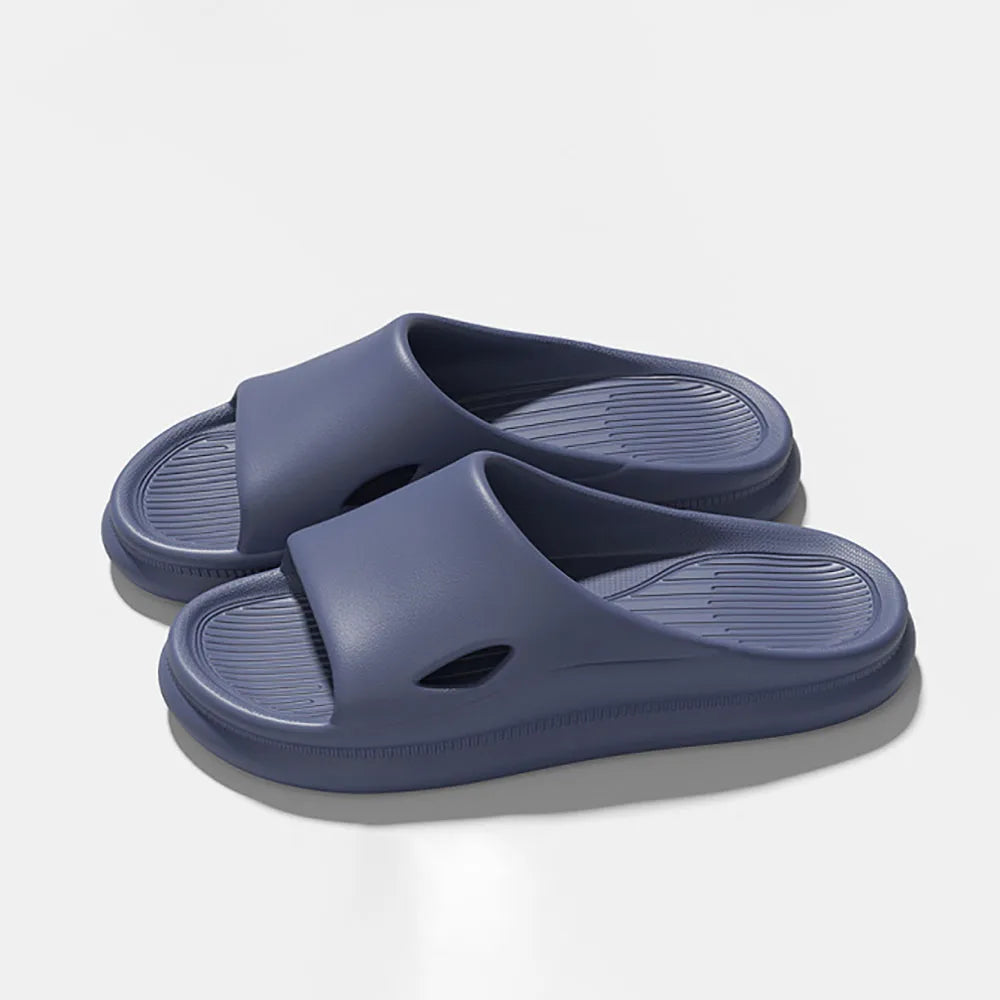 ZHIDA Non Slip Slides Lightweight Open Toe Quick Dry Slippers Indoor Outdoor Bathroom Beach Summer Indoor Outdoor Eva Slippers
