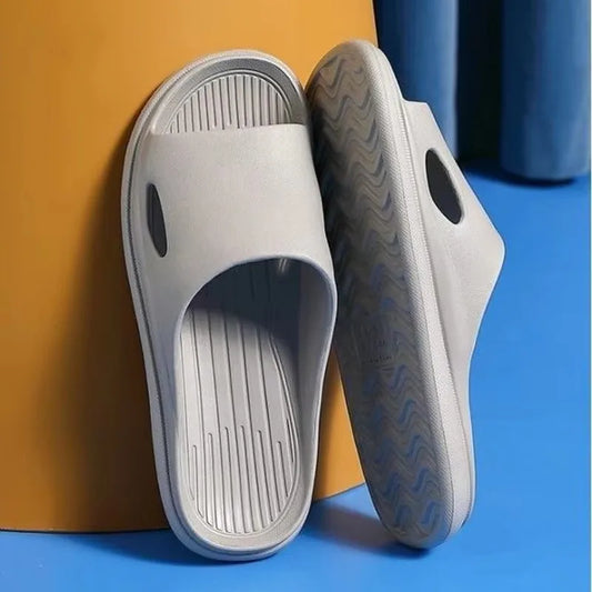 ZHIDA Non Slip Slides Lightweight Open Toe Quick Dry Slippers Indoor Outdoor Bathroom Beach Summer Indoor Outdoor Eva Slippers