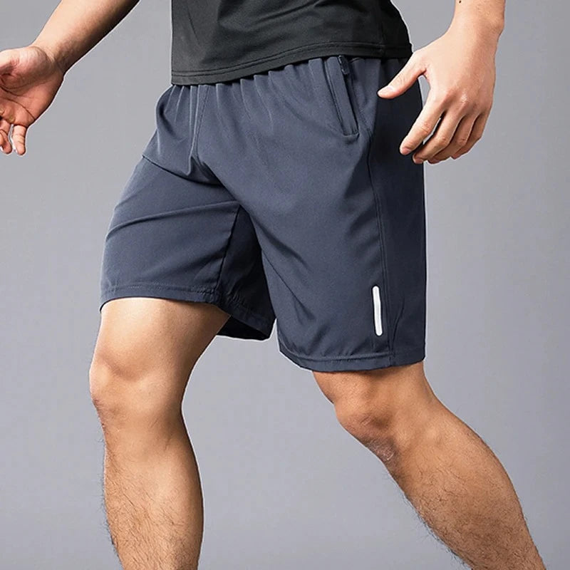 3XL Quick Dry Jogging Fitness Shorts Men Summer Sports Bottoms Thin Breathable Beach Short Pants Male Running Shorts Lightweight