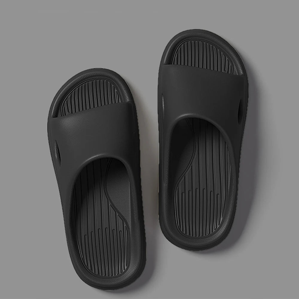 ZHIDA Non Slip Slides Lightweight Open Toe Quick Dry Slippers Indoor Outdoor Bathroom Beach Summer Indoor Outdoor Eva Slippers