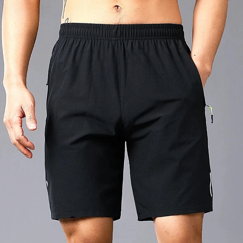 3XL Quick Dry Jogging Fitness Shorts Men Summer Sports Bottoms Thin Breathable Beach Short Pants Male Running Shorts Lightweight