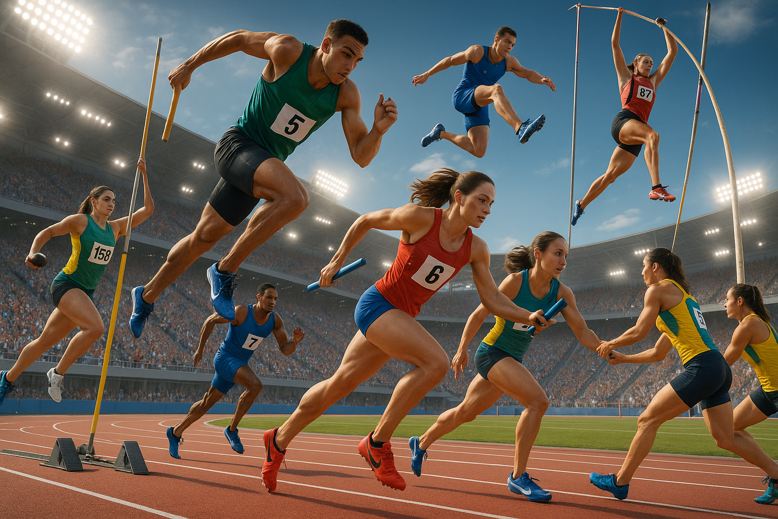 coed track and field