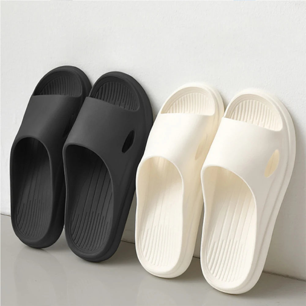 ZHIDA Non Slip Slides Lightweight Open Toe Quick Dry Slippers Indoor Outdoor Bathroom Beach Summer Indoor Outdoor Eva Slippers