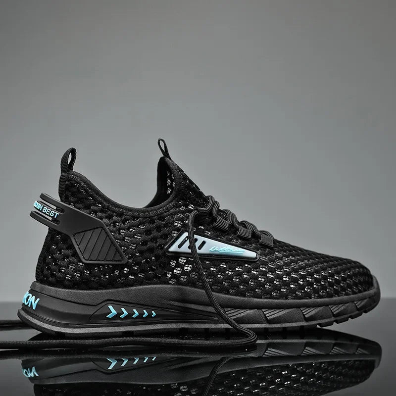 Men Shoes Summer Breathable Athletic Running Shoes Outdoor Sport Casual Fashion Sneakers Gym Training Jogging Non Slip Shoe