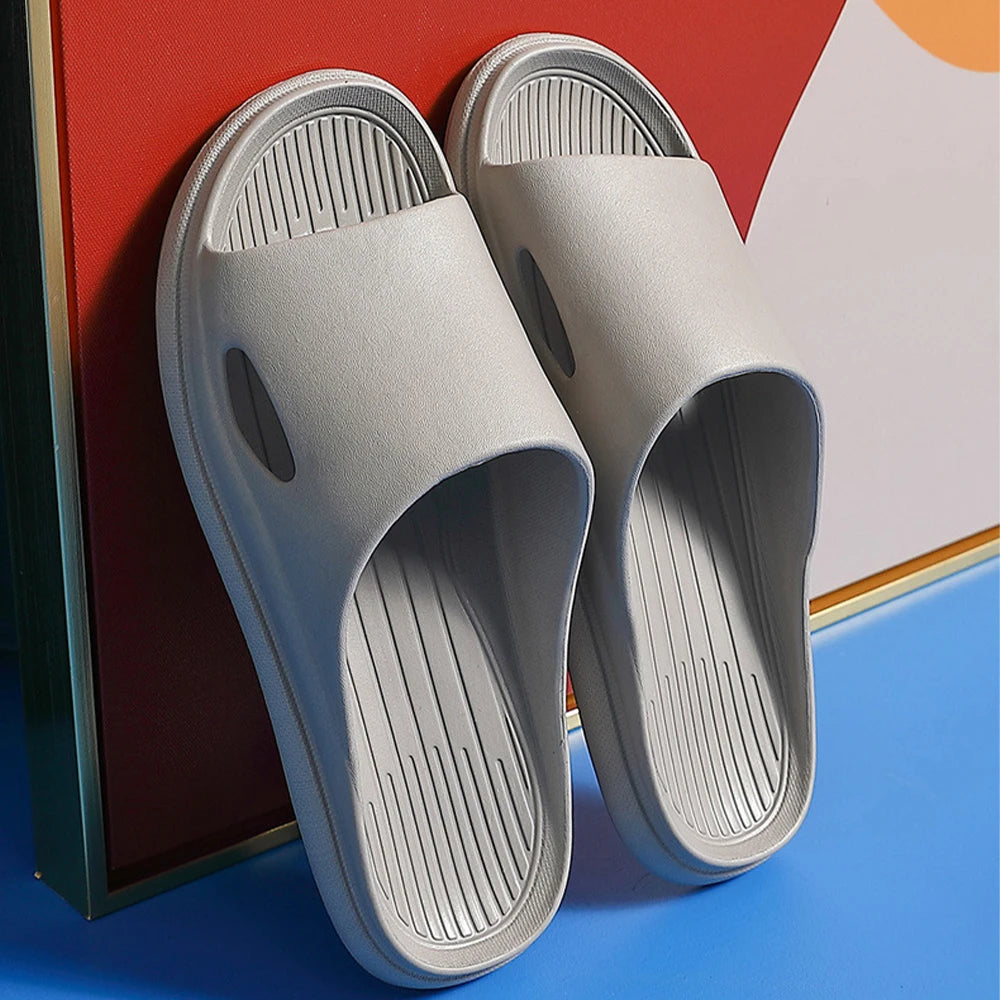 ZHIDA Non Slip Slides Lightweight Open Toe Quick Dry Slippers Indoor Outdoor Bathroom Beach Summer Indoor Outdoor Eva Slippers